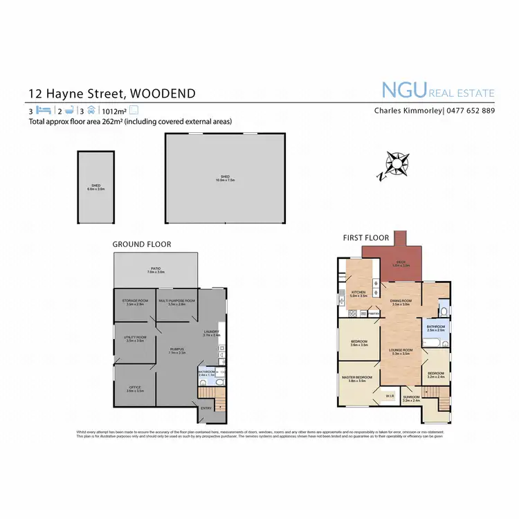 Floorplan of Homely house listing, 12 Hayne Street, Woodend QLD 4305