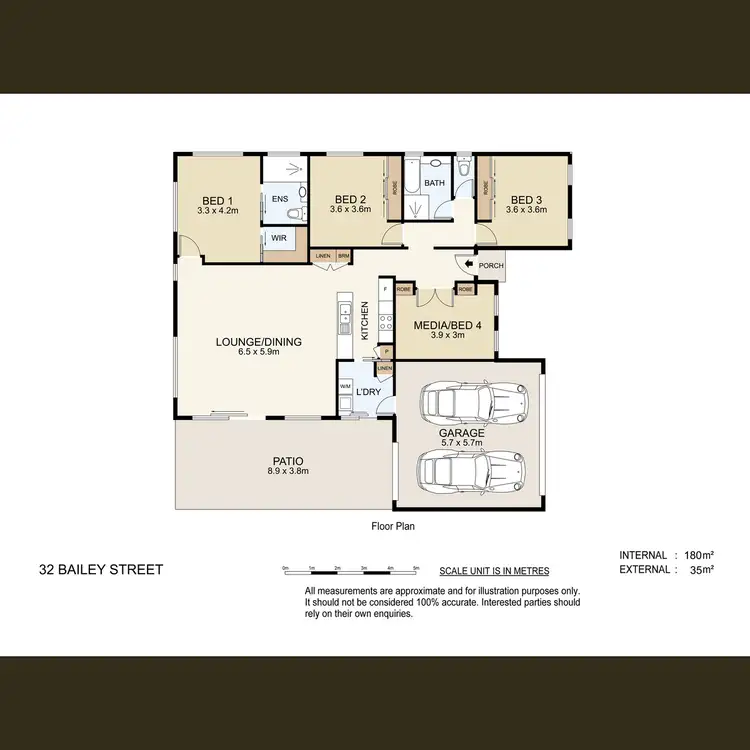 Floorplan of Homely house listing, 32 Bailey Street, Yarrabilba QLD 4207