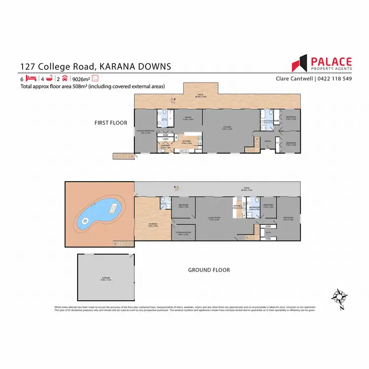 Floorplan of Homely house listing, 127 College Road, Karana Downs QLD 4306
