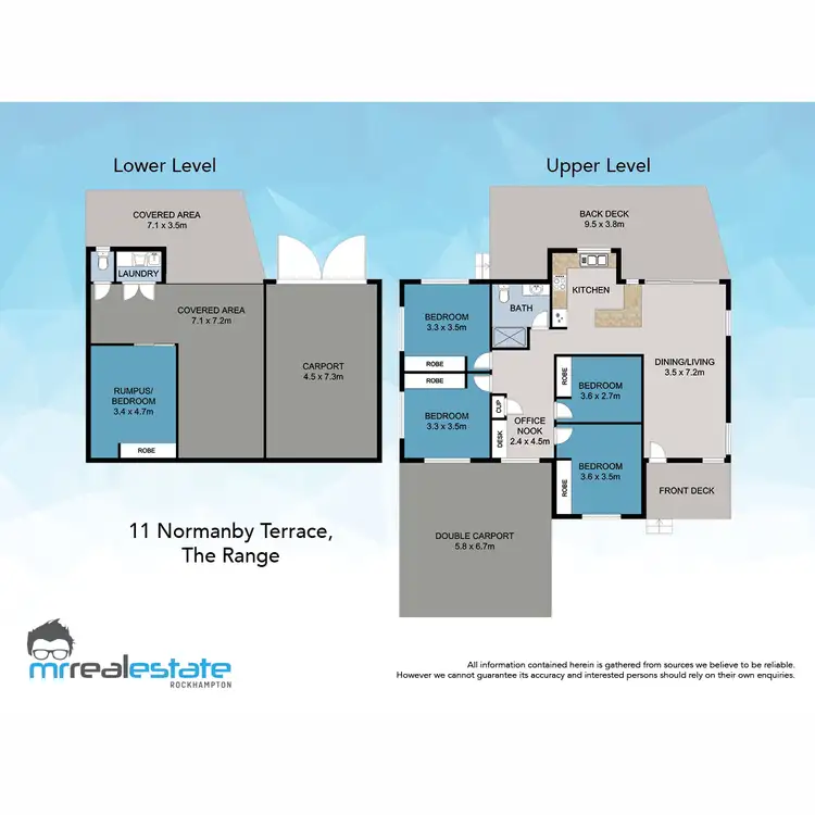 Floorplan of Homely house listing, 11 Normanby Terrace, The Range QLD 4700