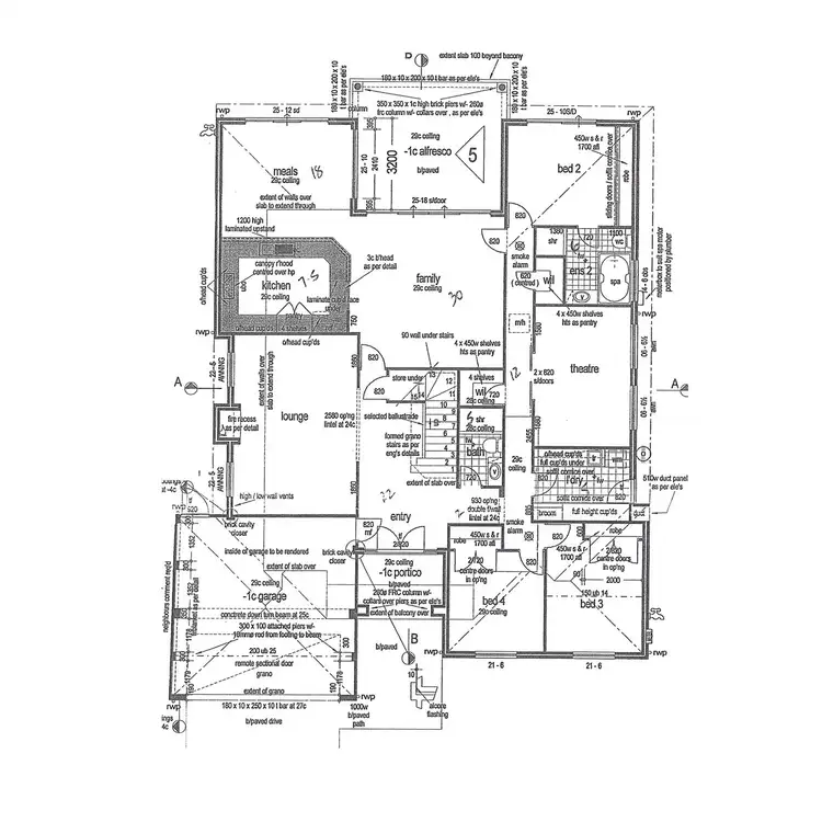 Floorplan of Homely house listing, 1 Inwood Place, Currambine WA 6028