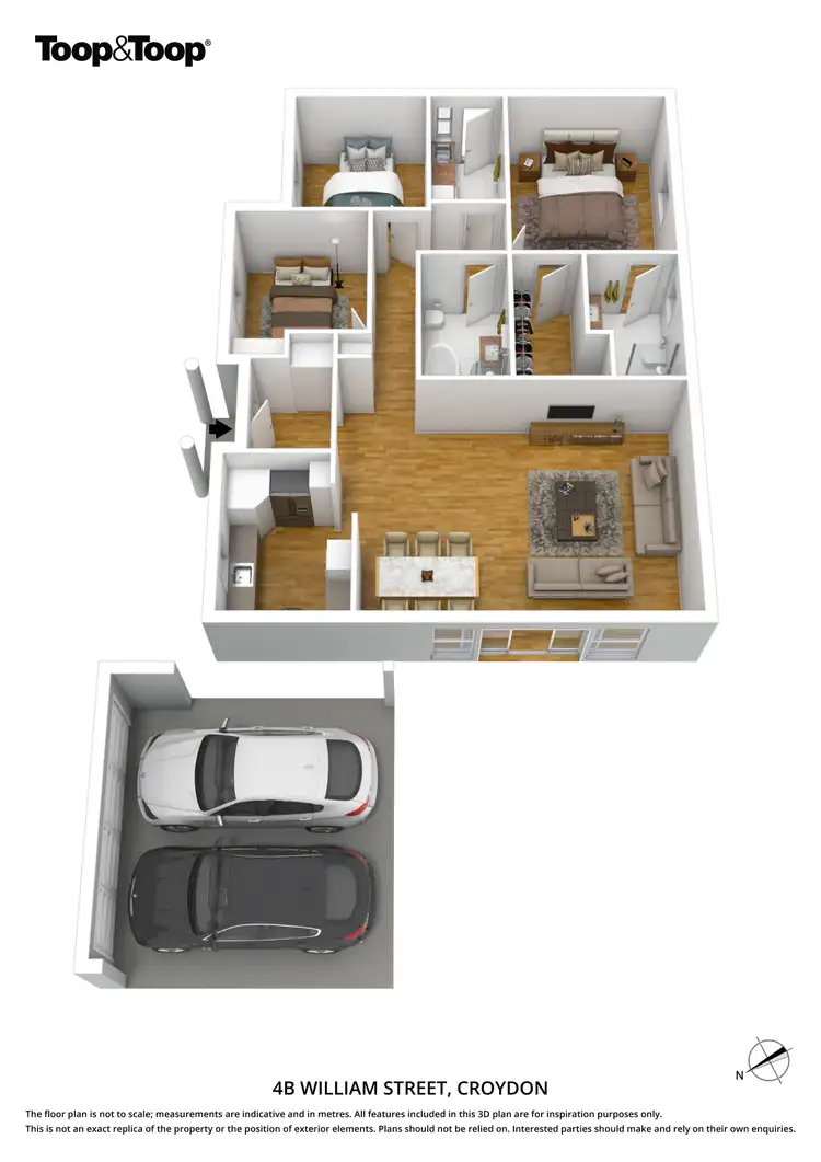 Floorplan of Homely house listing, 4b William Street, Croydon SA 5008
