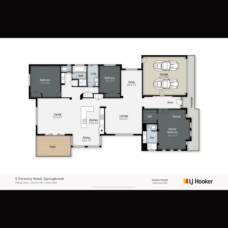 Floorplan of Homely house listing, 5 Forestry Road, Springbrook QLD 4213