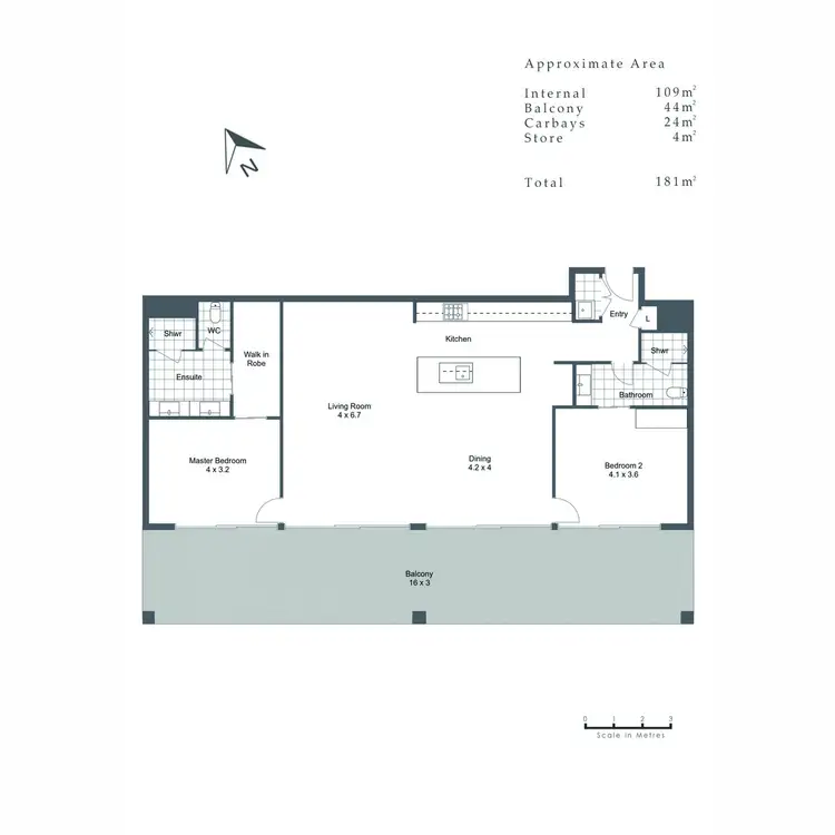 Floorplan of Homely unit listing, 8/2 Tasker Place, North Fremantle WA 6159
