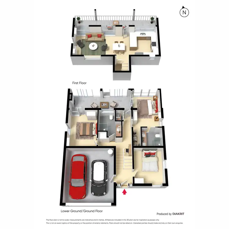 Floorplan of Homely house listing, 22 Devon Street, Dromana VIC 3936