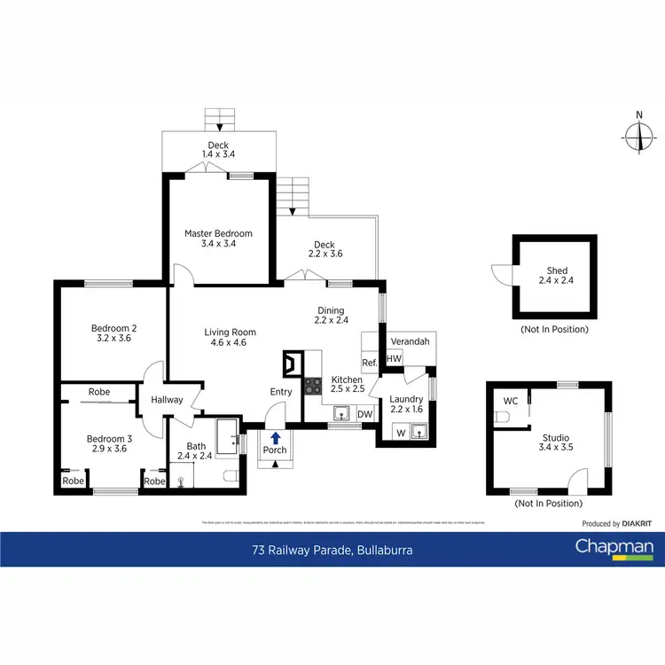 Floorplan of Homely house listing, 73 Railway Parade, Bullaburra NSW 2784