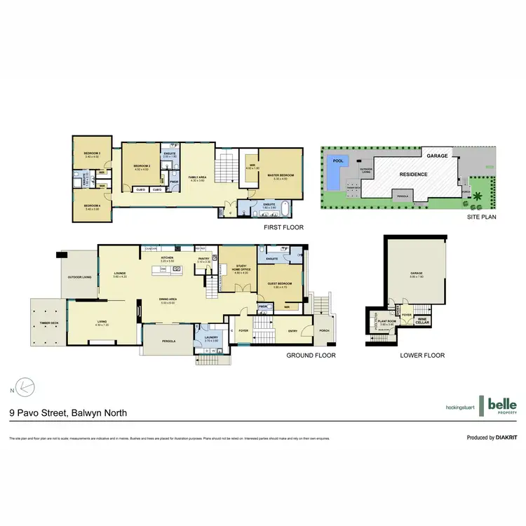 Floorplan of Homely house listing, 9 Pavo Street, Balwyn North VIC 3104