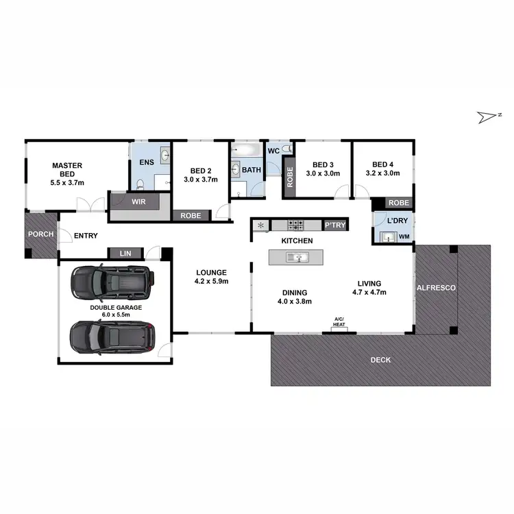 Floorplan of Homely house listing, 25 Carawatha Avenue, Clifton Springs VIC 3222