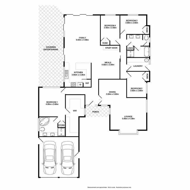Floorplan of Homely house listing, 2 Parry Way, Glenmore Park NSW 2745