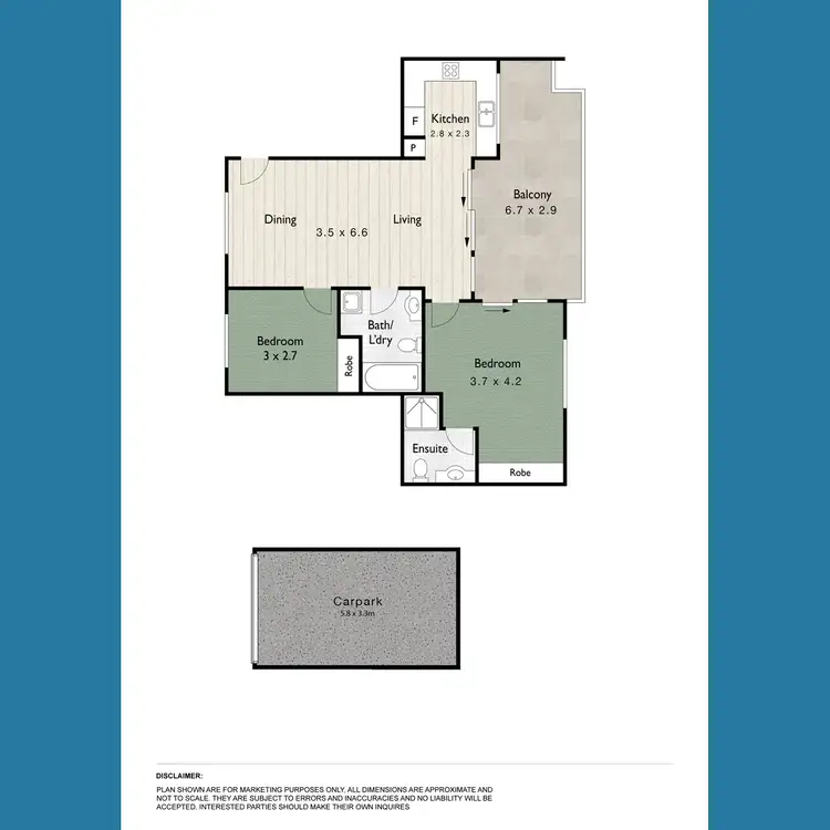 Floorplan of Homely unit listing, 5/2 Buckby Street, Nundah QLD 4012