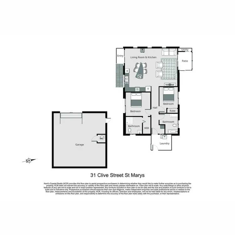 Floorplan of Homely house listing, 31 Clive Street, St Marys TAS 7215