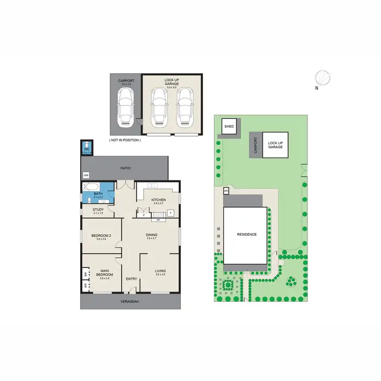 Floorplan of Homely house listing, 85 Wollombi Road, Cessnock NSW 2325