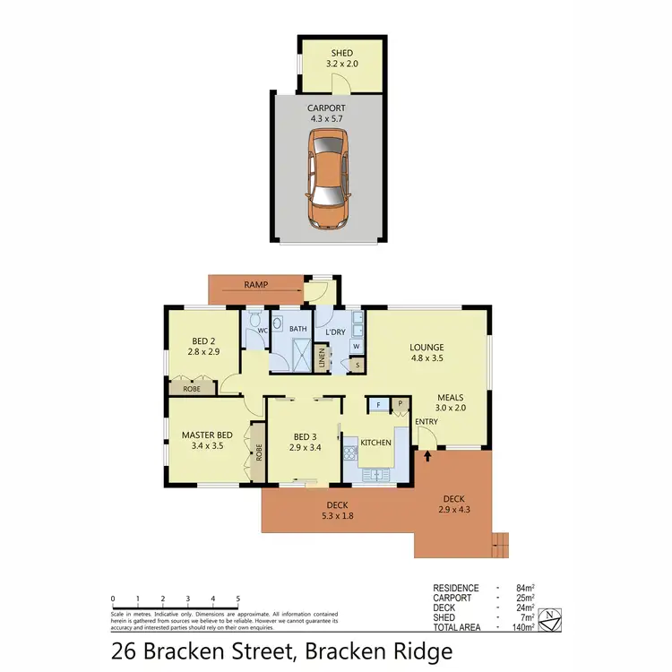 Floorplan of Homely house listing, 26 Bracken Street, Bracken Ridge QLD 4017