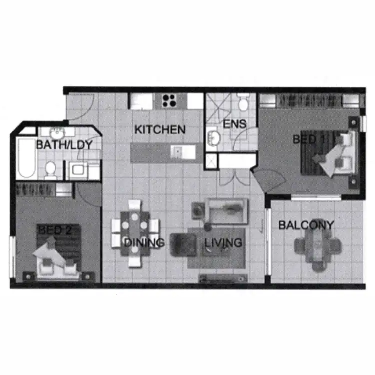 Floorplan of Homely unit listing, 13/19 Ashmore Street, Everton Park QLD 4053