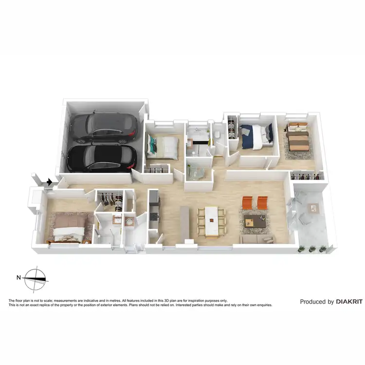 Floorplan of Homely house listing, 18 Serene Circuit, Narangba QLD 4504
