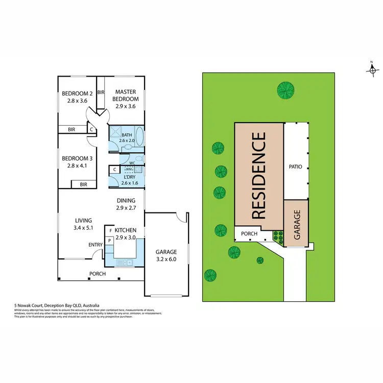 Floorplan of Homely house listing, 5 Nowak Court, Deception Bay QLD 4508