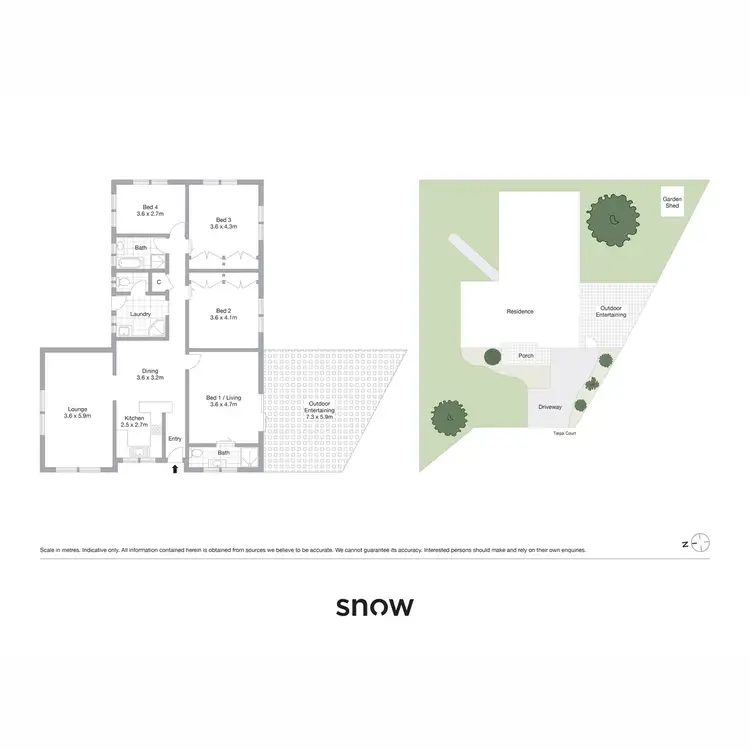 Floorplan of Homely house listing, 12 Talgai Court, Newtown QLD 4350