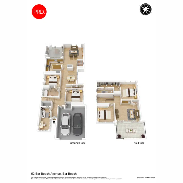 Floorplan of Homely house listing, 52 Bar Beach Avenue, Bar Beach NSW 2300