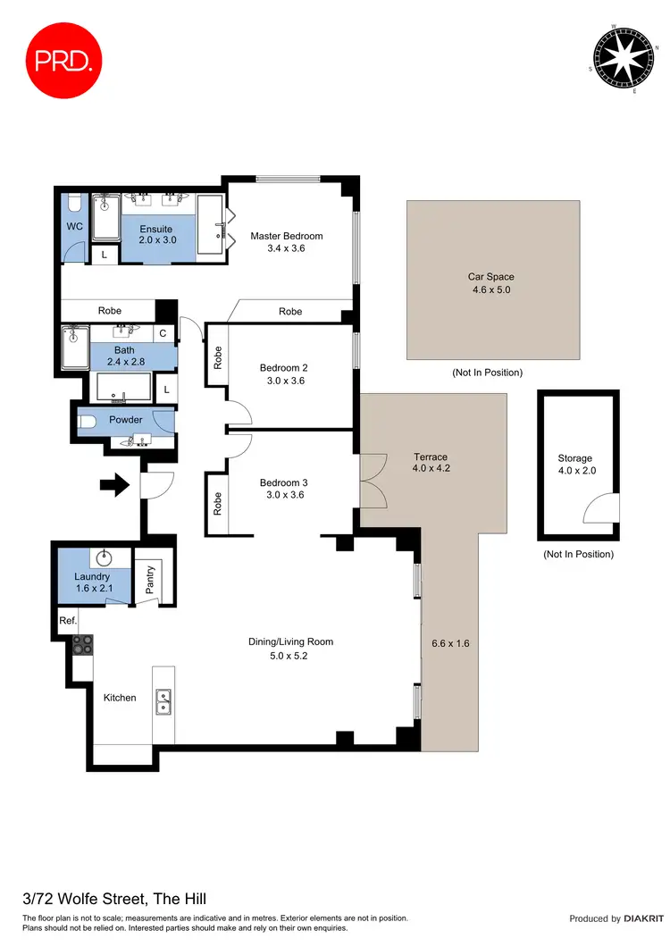 Floorplan of Homely apartment listing, 3/72 Wolfe Street, The Hill NSW 2300