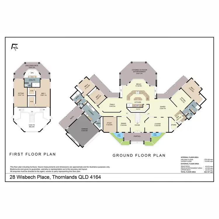 Floorplan of Homely house listing, 28 Wisbech Place, Thornlands QLD 4164