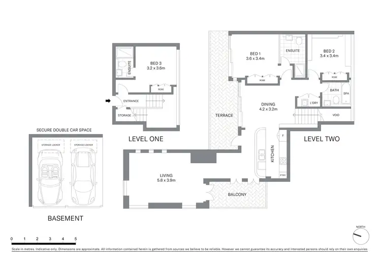 Floorplan of Homely apartment listing, 704/437 Bourke Street, Surry Hills NSW 2010