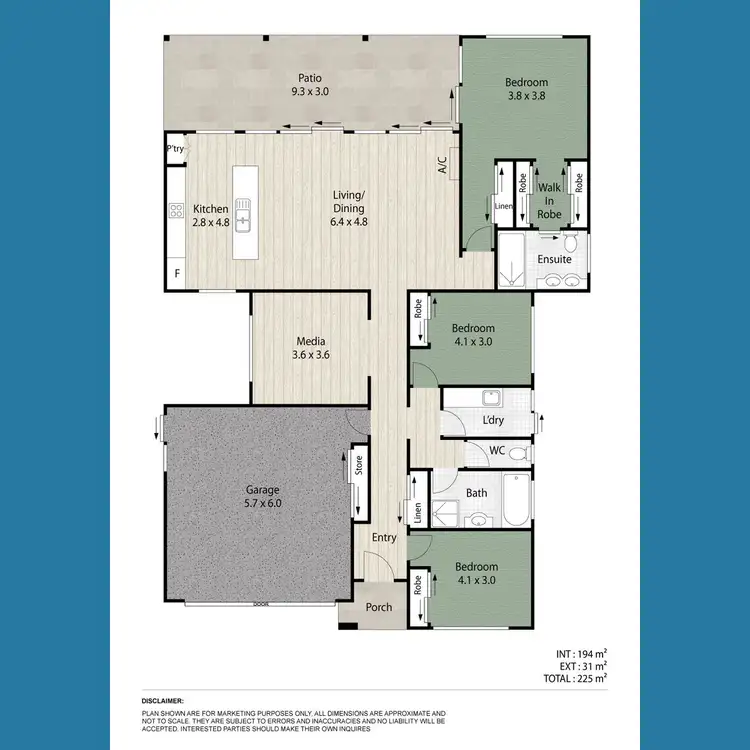 Floorplan of Homely house listing, 69 O'Doherty Circuit, Nudgee QLD 4014