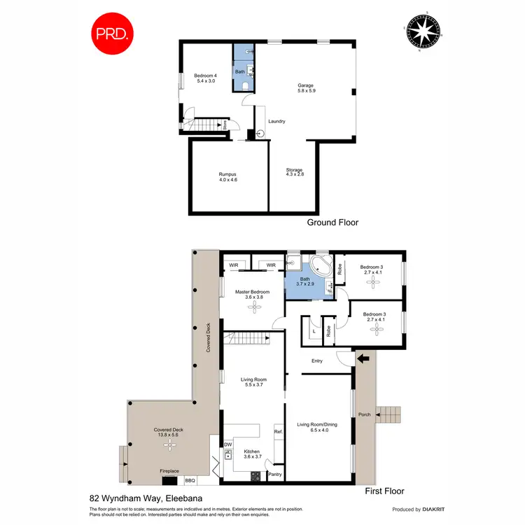 Floorplan of Homely house listing, 82 Wyndham Way, Eleebana NSW 2282