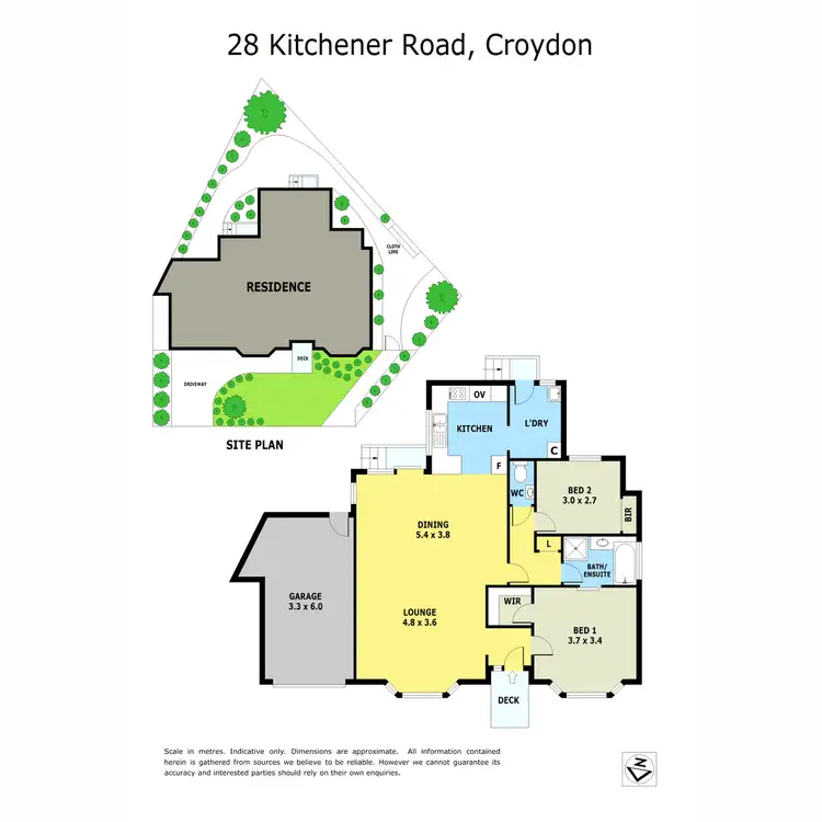 Floorplan of Homely house listing, 28 Kitchener Road, Croydon VIC 3136