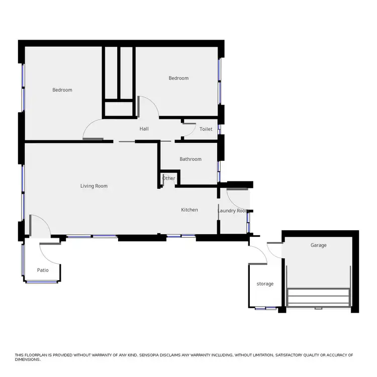 Floorplan of Homely flat listing, 1/65 Moonah Street, Warrnambool VIC 3280