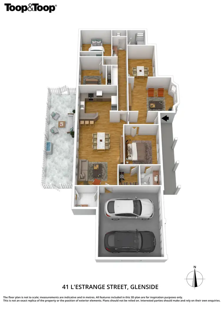 Floorplan of Homely house listing, 41 L'Estrange Street, Glenside SA 5065