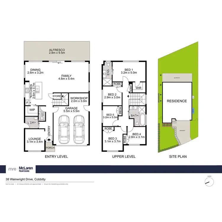 Floorplan of Homely house listing, 38 Wainwright Drive, Cobbitty NSW 2570