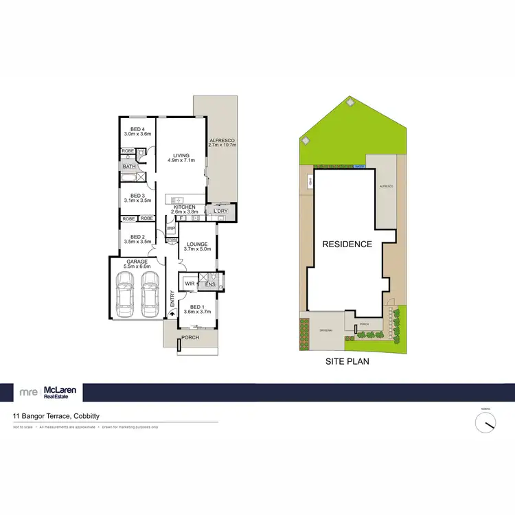 Floorplan of Homely house listing, 11 Bangor Terrace, Cobbitty NSW 2570
