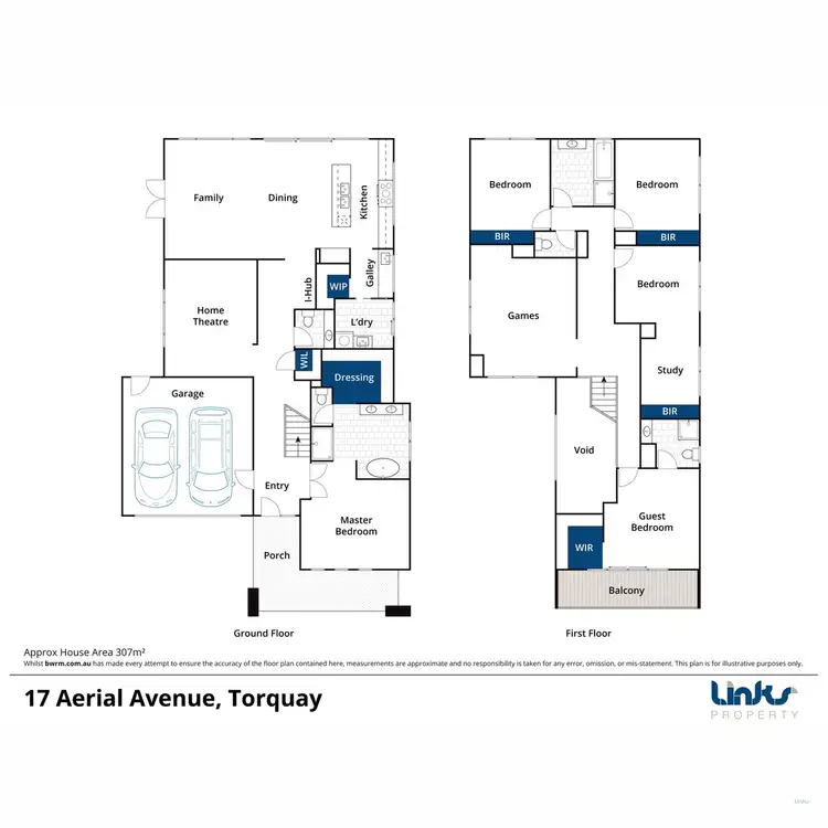 Floorplan of Homely house listing, 17 Aerial Avenue, Torquay VIC 3228