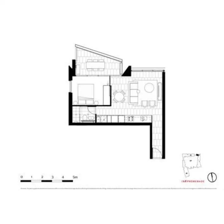 Floorplan of Homely apartment listing, 209A/3 Broughton Street, Parramatta NSW 2150