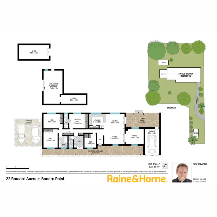 Floorplan of Homely house listing, 22 Raward Avenue, Banora Point NSW 2486