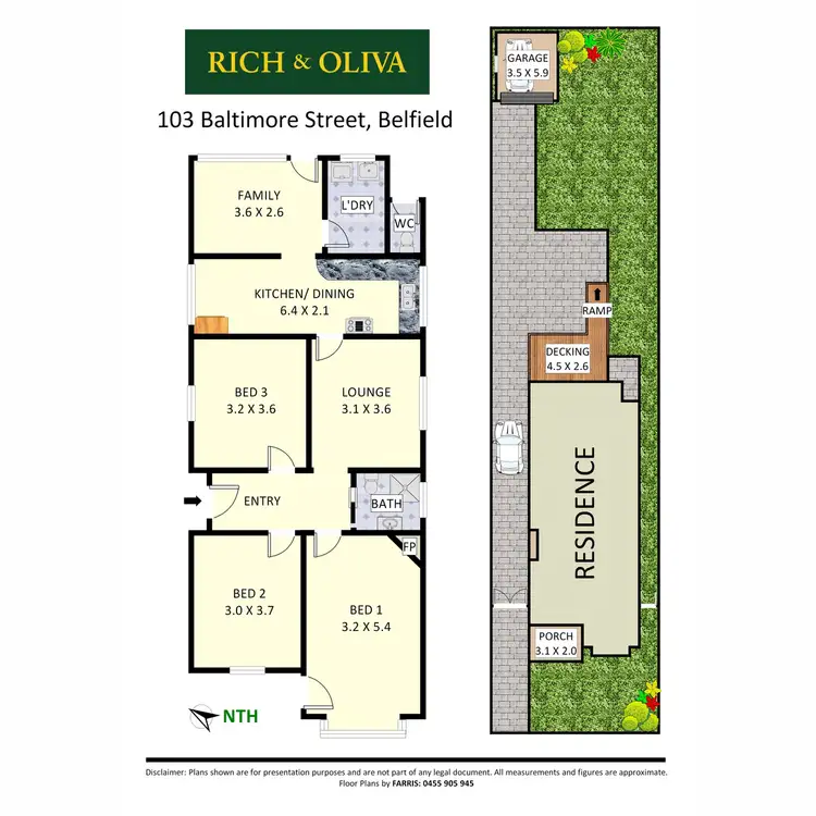 Floorplan of Homely house listing, 103 Baltimore Street, Belfield NSW 2191