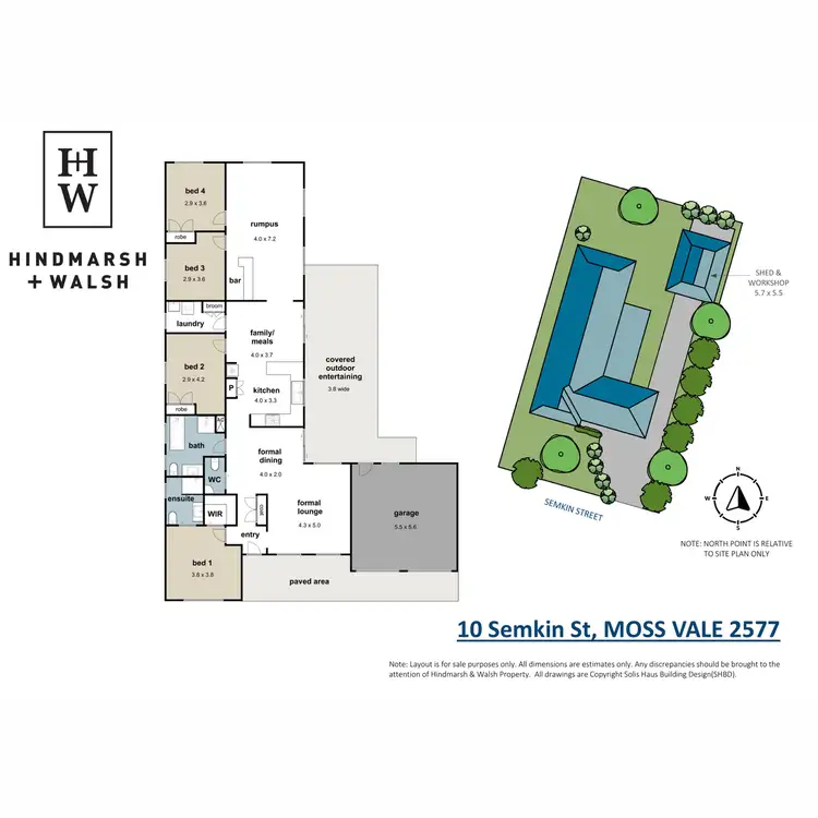 Floorplan of Homely house listing, 10 Semkin Street, Moss Vale NSW 2577