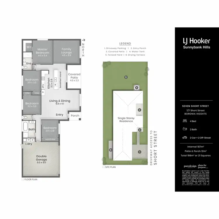 Floorplan of Homely house listing, 7/7 Short Street, Boronia Heights QLD 4124