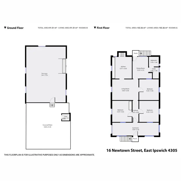 Floorplan of Homely house listing, 16 Newtown Street, East Ipswich QLD 4305