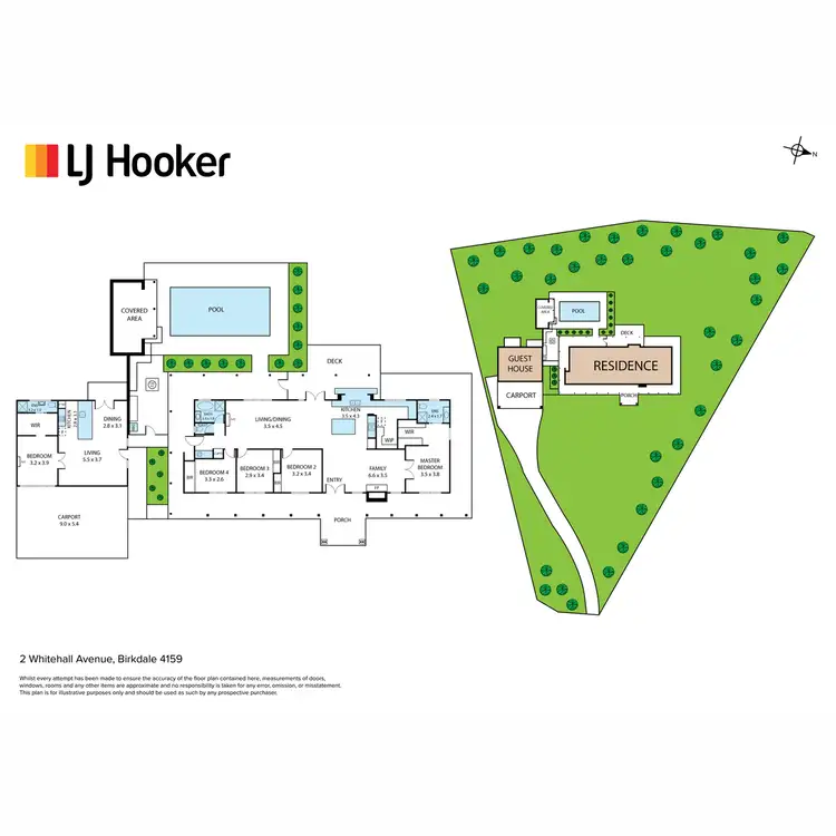 Floorplan of Homely house listing, 2 Whitehall Avenue, Birkdale QLD 4159