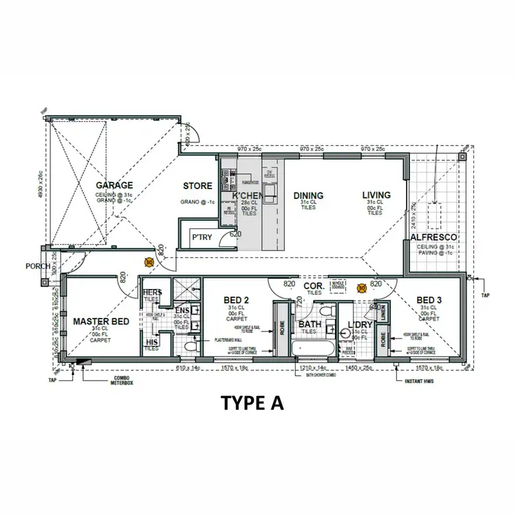 Floorplan of Homely house listing, 56B Phillip Street, Maddington WA 6109