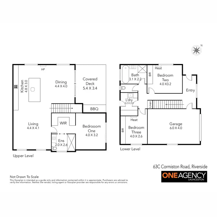 Floorplan of Homely house listing, 63c Cormiston Road, Riverside TAS 7250