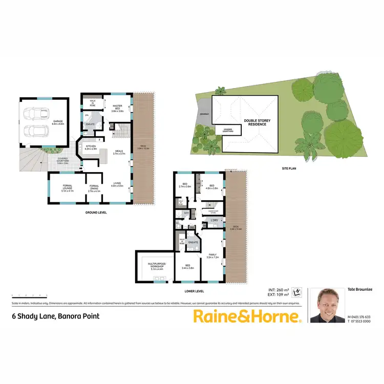 Floorplan of Homely house listing, 6 Shady Lane, Banora Point NSW 2486
