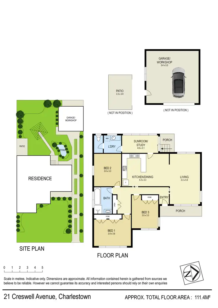 Floorplan of Homely house listing, 21 Creswell Avenue, Charlestown NSW 2290