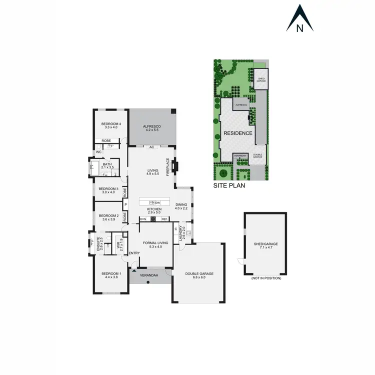 Floorplan of Homely house listing, 15 Lovely Meadows Court, Rosebud VIC 3939