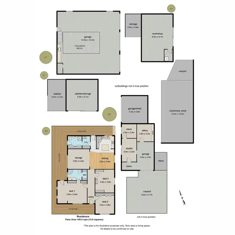 Floorplan of Homely house listing, 300 Gembrook Road, Gembrook VIC 3783