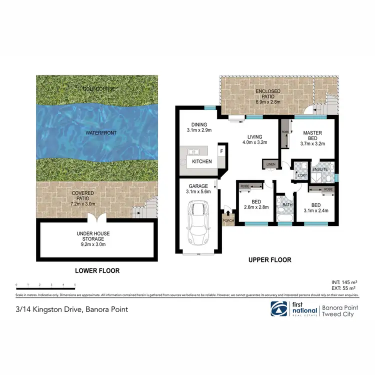 Floorplan of Homely semi-detached listing, 3/14 Kingston Drive, Banora Point NSW 2486