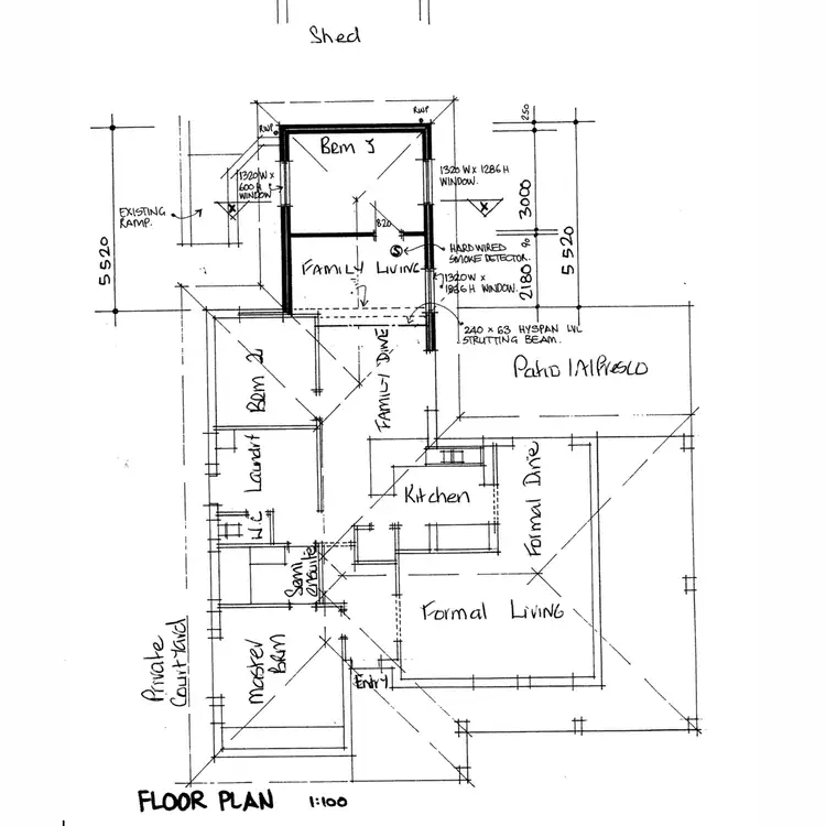 Floorplan of Homely house listing, 28 Travers Way, Swan View WA 6056