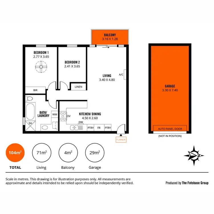 Floorplan of Homely unit listing, 10/237 Fullarton Road, Eastwood SA 5063