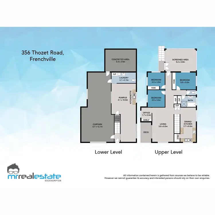 Floorplan of Homely house listing, 356 Thozet Road, Frenchville QLD 4701